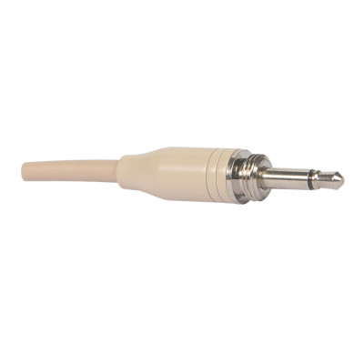 MARK - XS 1450 - Microfono ad archetto Lavalier beige con una capsula elettrete omnidirezionale