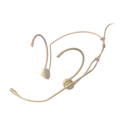 MARK - XS 1800 - Microfono ad archetto Lavalier beige, con una capsula elettrete cardioide