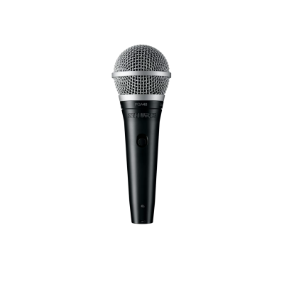 SHURE - PGA48XLRE - Microfono Dinamico per Voce con Caratteristica Polare Cardioide