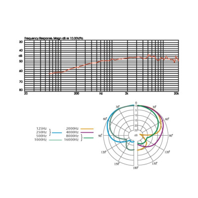 JTS - CM-502 - 26036 - Microfono a condensatore super cardioide per orchestra e coro