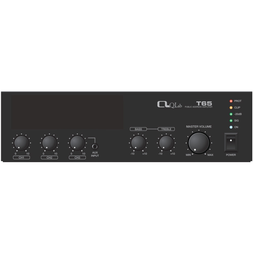 QLAB - T35 - Mixer amplificatore digitale da 35W