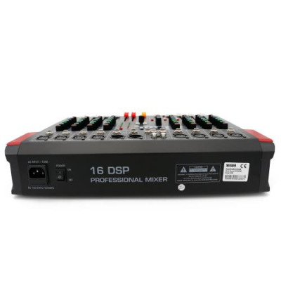 SINEXTESIS - EVOMIX-08-USB - Mixer 8 canali, multieffetto DSP, interfaccia USB, lettore Mp3, Bluetooth