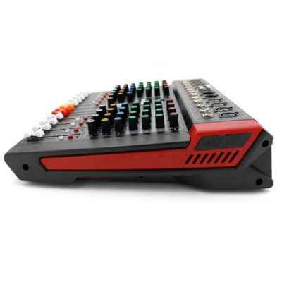 SINEXTESIS - EVOMIX-08-USB - Mixer 8 canali, multieffetto DSP, interfaccia USB, lettore Mp3, Bluetooth