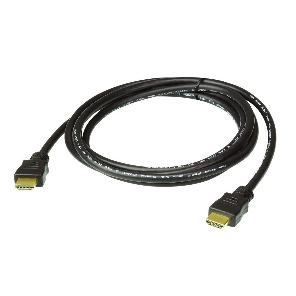TECHLY - ICOC HDMI-4-005NE - Cavo HDMI™ High Speed con Ethernet A/A M/M 0,5 m Nero