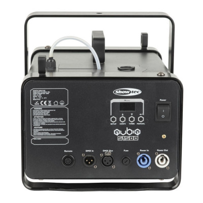 SHOWTEC - 61061 - QubiQ S1500 Macchina del fumo ad alte prestazioni da 1500 W