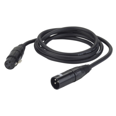 DAP - FL0975 - DMX/AES-EBU XLR/M 3P to XLR/F 3P Cable , 75 cm