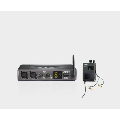 JTS - SIEM-2T/SIEM-2R+IE1- Sistema in ear monitor, wireless UHF PLL composto da: trasmettitore, ear monitor e ricevitore