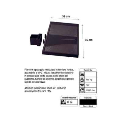 MD ITALY - RP6532A - Perforated sheet metal support surface for SPLT1A model