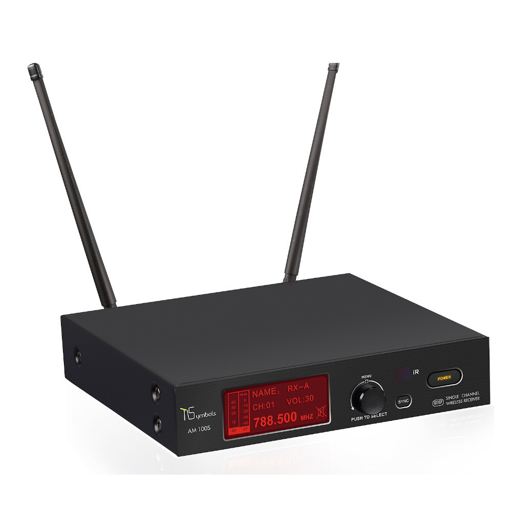 TSYMBOLS AM100 AH100 B3 AP100 Ricevitore Diversity Con Trasmettitore Palmare, Bodypack E Archetto Dual Ch 2567 - Foto 9