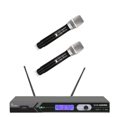TSYMBOLS - TM910-HT91 - UHF Dual CH. Diversity receiver with two HT-91 handheld microphone