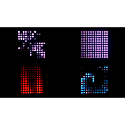 PROLIGHTS - PIXPAN16 - Faro Matrice LED 16x30W COB LED RGB / FC