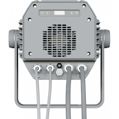 OSAICOJR - Faro proiettore LED zoomabile da 70W IP66 con gobo e ruota colore
