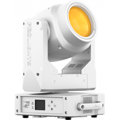 PROLIGHTS - JETBEAM2WH - Beam Moving Head 100W white LED, 2°, prism 8f, 14 colours, 18 gobos