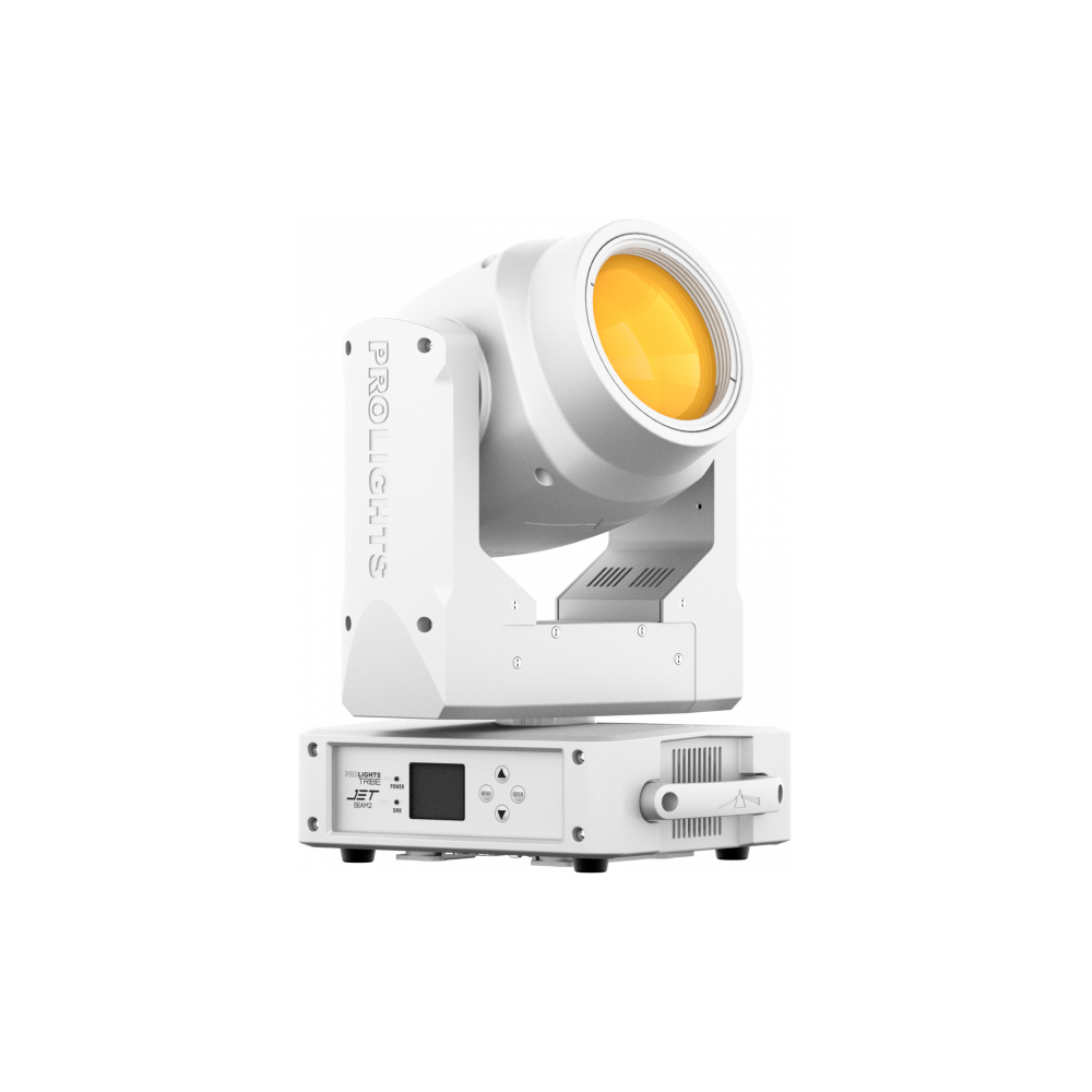 PROLIGHTS - JETBEAM2WH - Beam Moving Head 100W white LED, 2°, prism 8f, 14 colours, 18 gobos