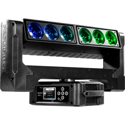 PROLIGHTS - AIR6PIX - Testa mobile Panels 6x40W RGBW LED