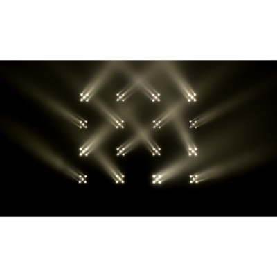 PROLIGHTS - HALUROCK - Panels Moving Head 49 (matrix 7x7) x3 W CREE WW LED 2.800 K