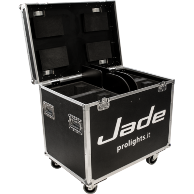 PROLIGHTS - FCLJADE4E - Flight case for 2 JADE Moving Heads, Made in Eu