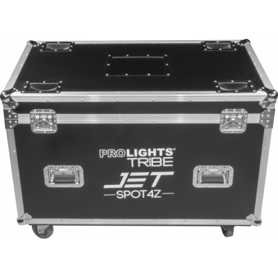 PROLIGHTS - FCLJS4Z - TRIBE - Flight case per 4 Teste mobili JETSPOT4Z