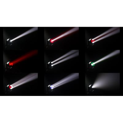 PROLIGHTS - STARK400 - Testa mobile Wash 7x40W RGBW Osram Ostar LED 4,4° - 36°