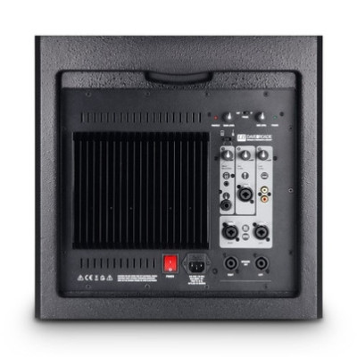 LD SYSTEMS - DAVE8ROADIE - Sistema amplificato portatile con mixer a 3 canali 1400W