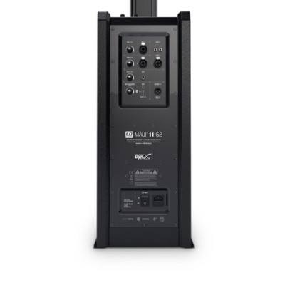 LD SYSTEMS - MAUI 11 G2 - Sistema PA a colonne portatile con mixer e Bluetooth, nero
