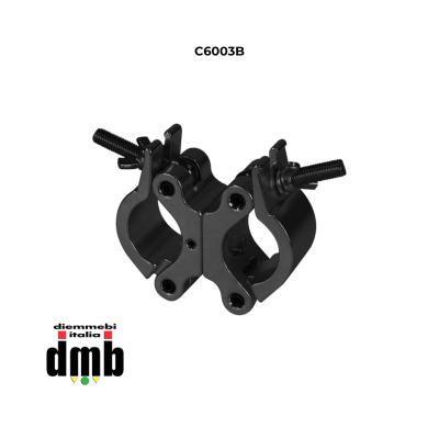 PROTRUSS - C6003A - Doppio-Clamp in alluminio per Truss