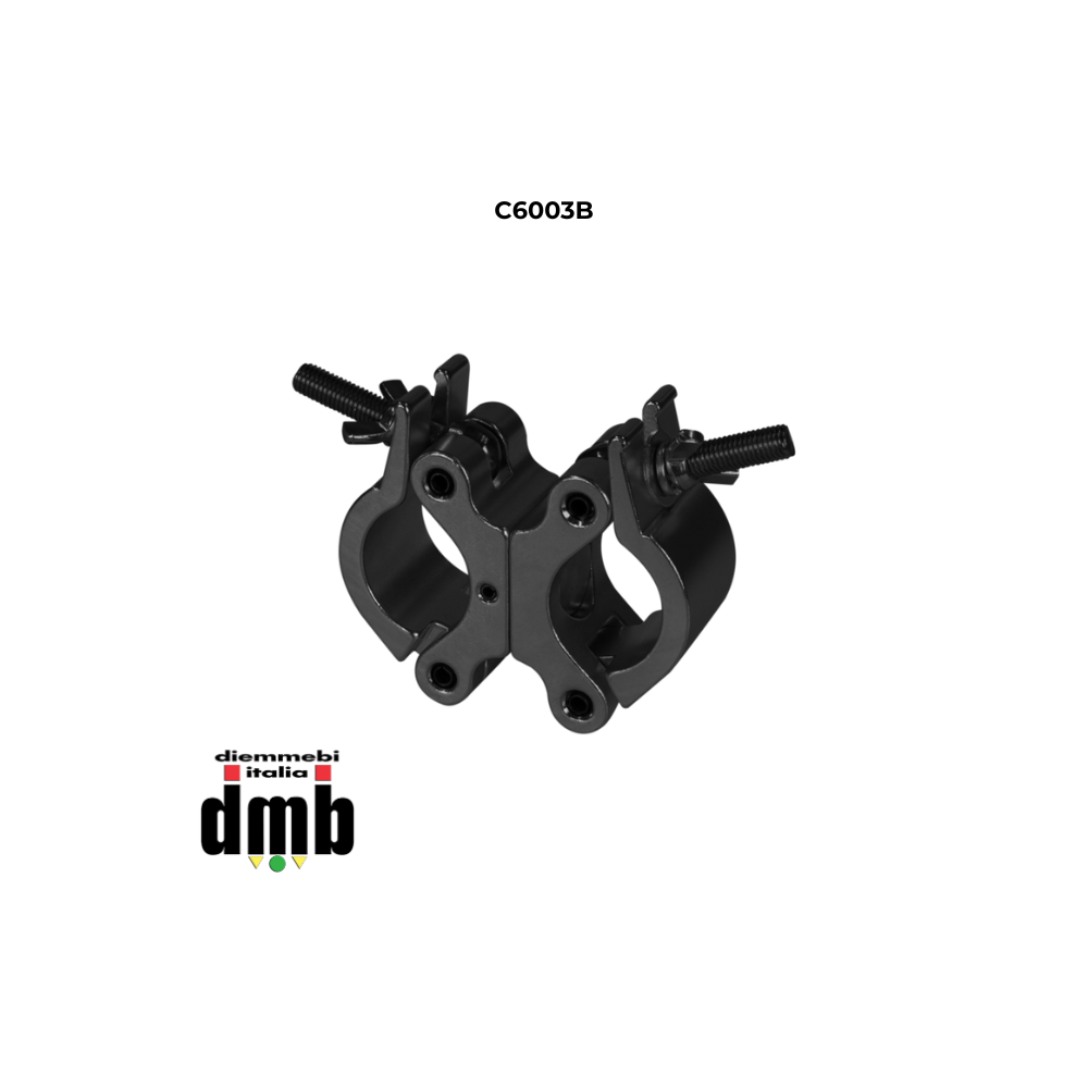 PROTRUSS - C6003A - Doppio-Clamp in alluminio per Truss