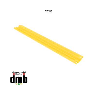PROTRUSS - CC113/10 - Confezione da 10 pezzi di Canaline pedane passacavo a singola corsia