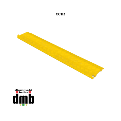 PROTRUSS - CC113/10 - Confezione da 10 pezzi di Canaline pedane passacavo a singola corsia