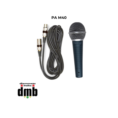 PA M40 - AUDIO DESIGN PRO - Microfono dinamico unidirezionale cardioide BILANCIATO