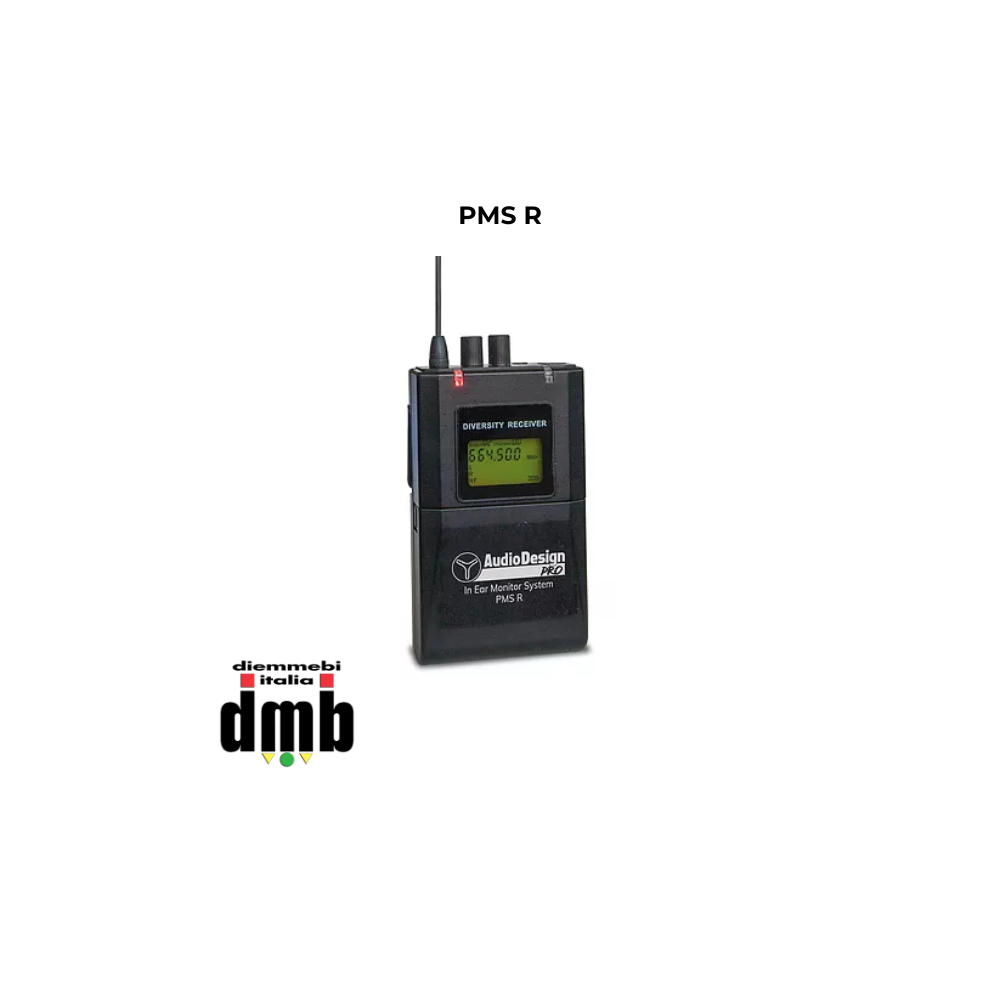 PMS R - AUDIO DESIGN PRO - Ricevitore per IEM System PMS U